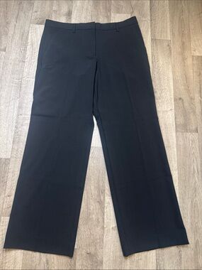 GAP Perfect Trousers Black Wide-Leg Dress Pants - 14A NWOTs